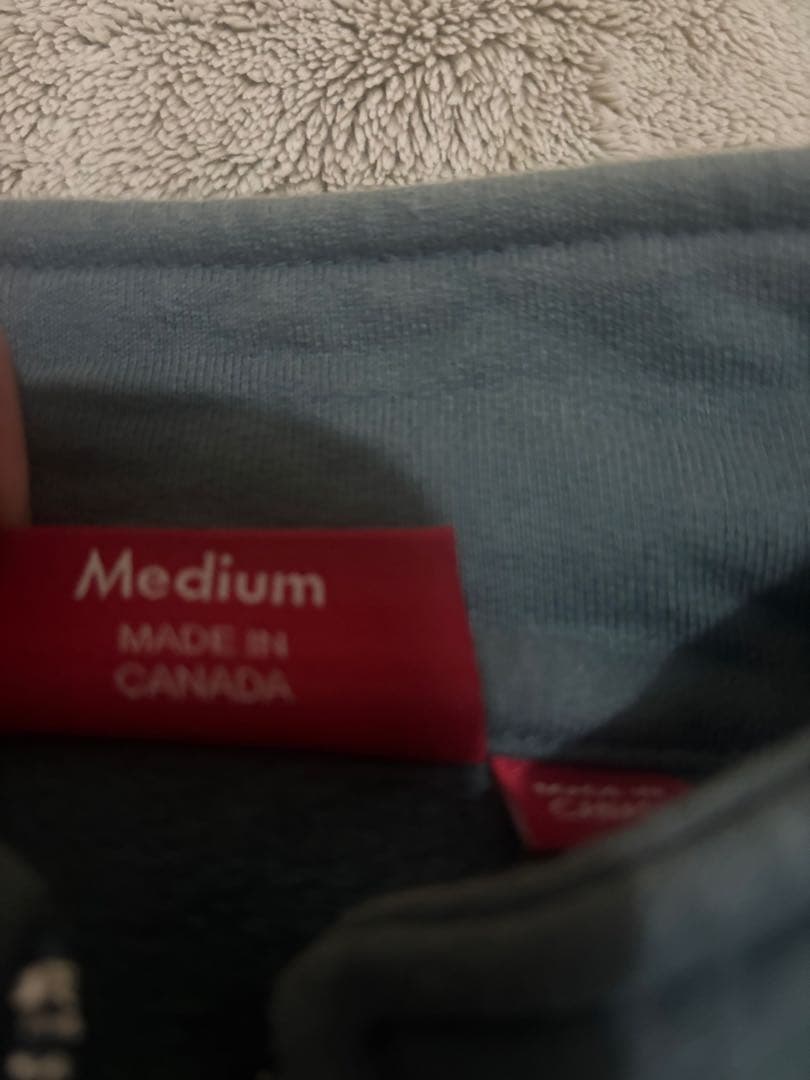 Supreme ハーフジップスウェット