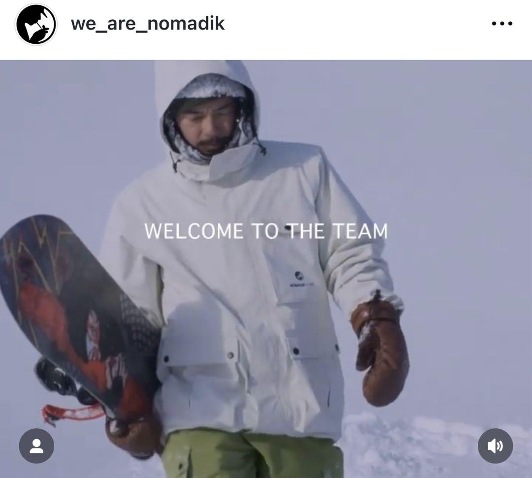 ノマディック　nomadik 777 スノーボードウェアジャケットLサイズ