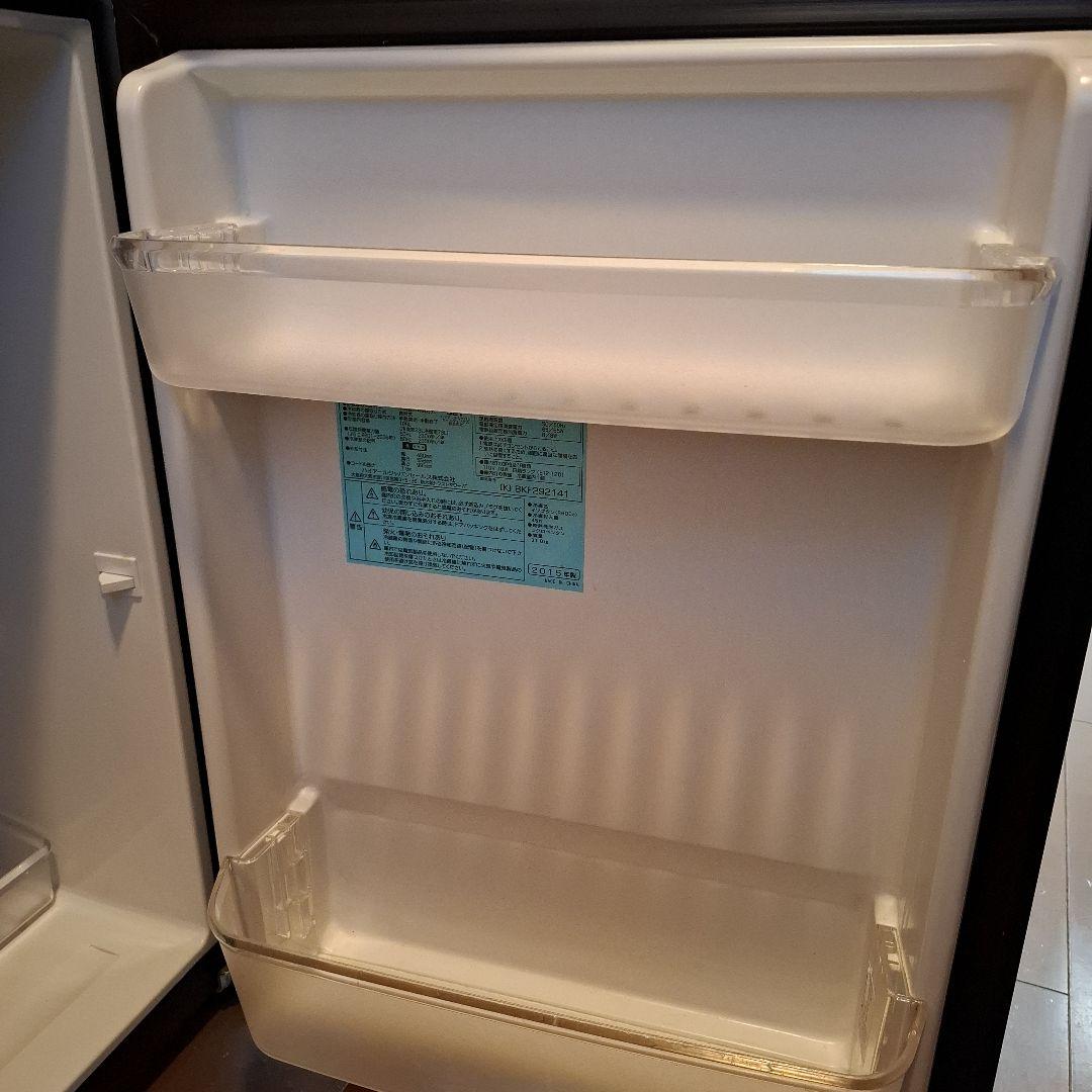 【送料込み】Haier 2ドア冷蔵庫 冷凍庫 106L 黒