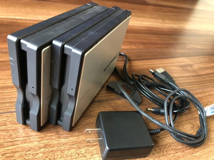 希少　I-O DATA USB2.0/1.1対応 MOドライブ 2セット