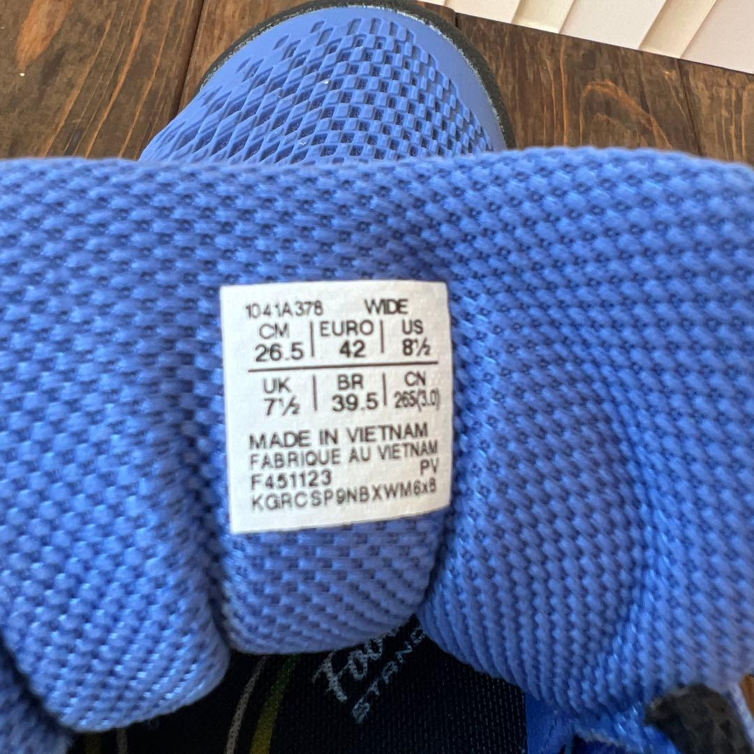 アシックス ゲルレゾリューションワイド 26.5cm ZEMSTソール付き