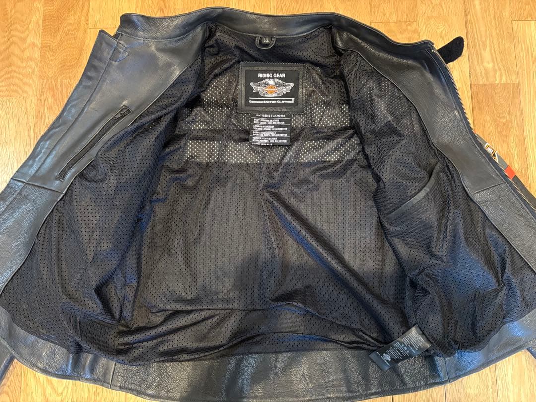 Harley-Davidson 純正レザーライダースジャケット