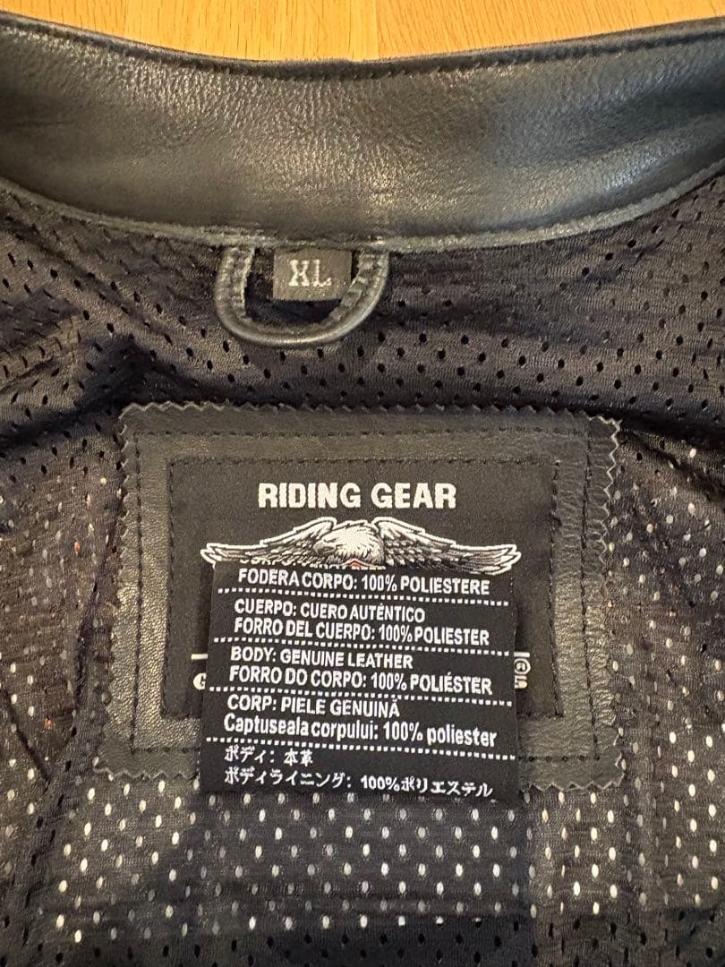 Harley-Davidson 純正レザーライダースジャケット