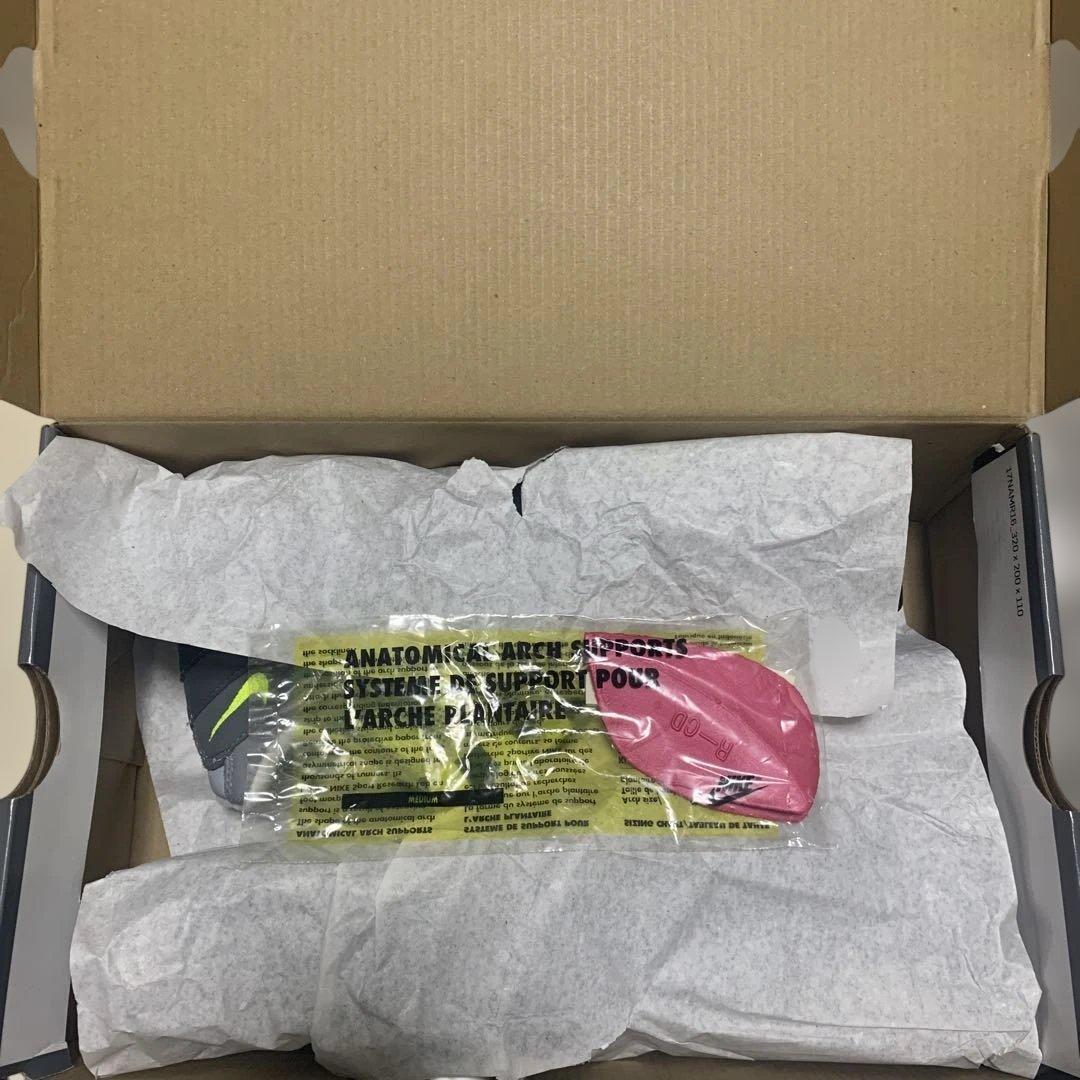 晴天時短時間2回着用　NIKE エアマックス　95 黒　イエローグラデ　25cm