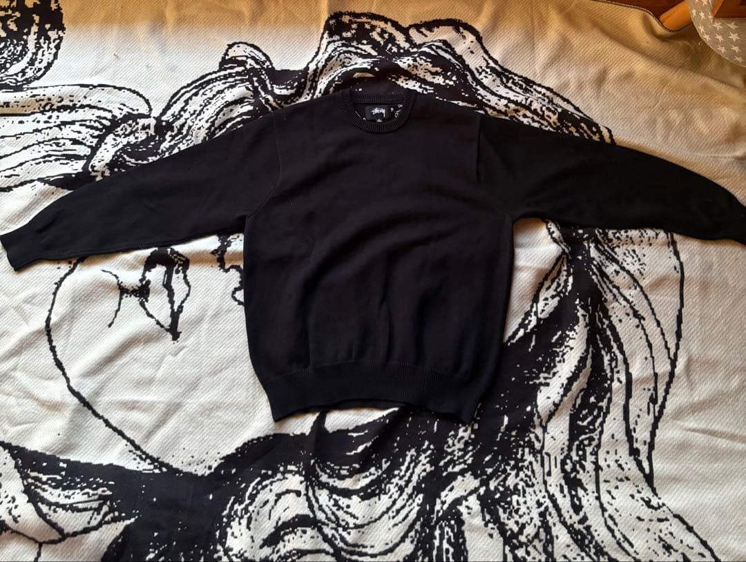 Stussy グラフィックプリント セーター L