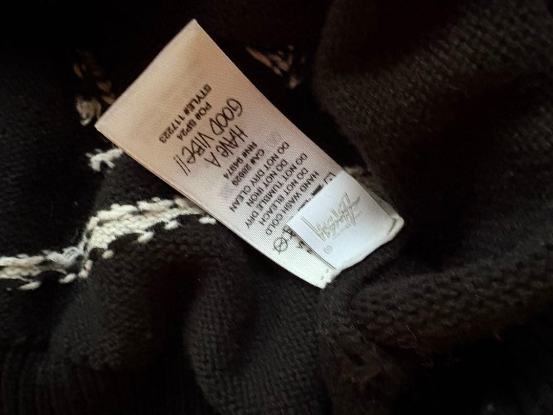 Stussy グラフィックプリント セーター L