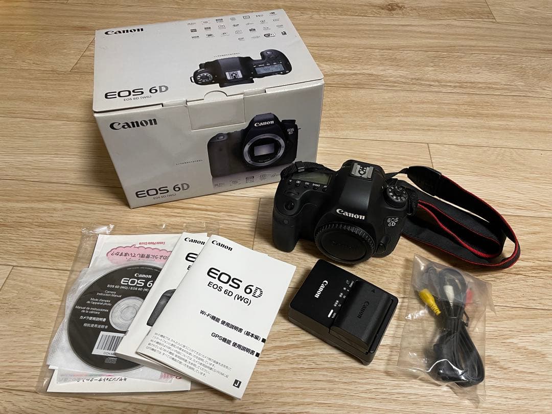 のっぽCanon 6d ボディ 中古 美品 ショット数24154