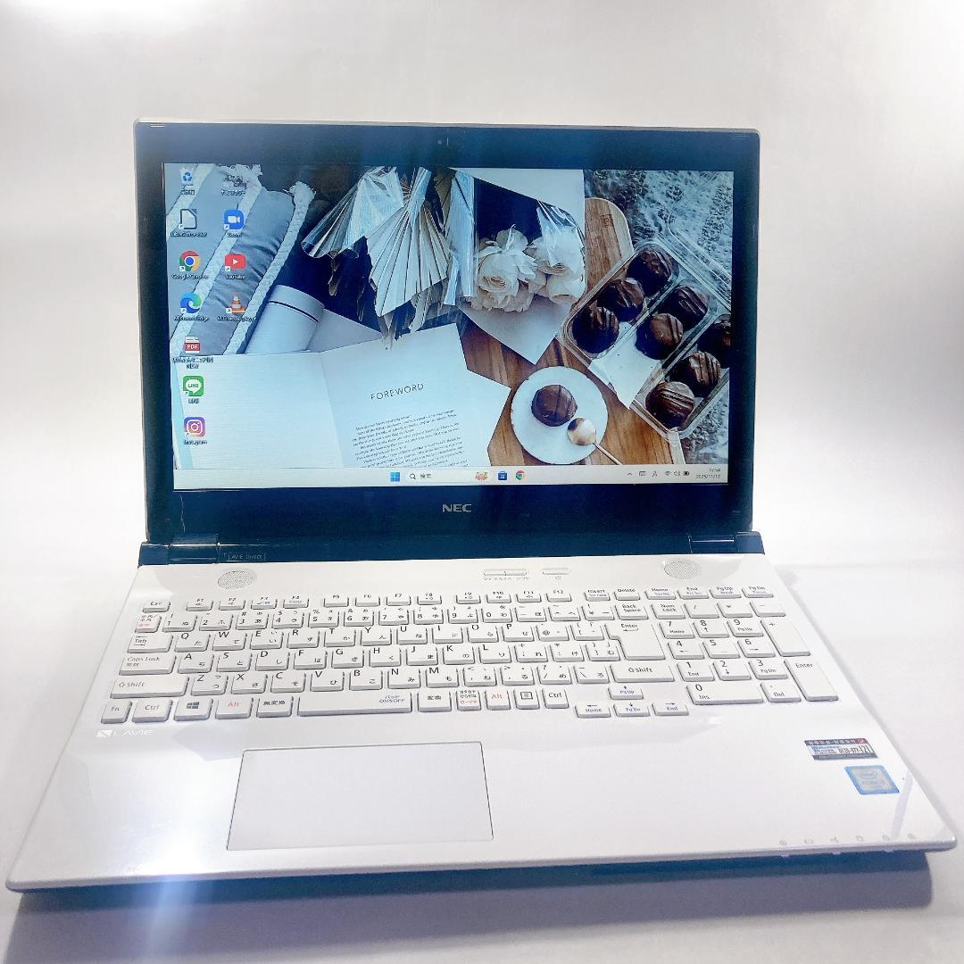 w109✨美品/メモリ16GB 快適/大画面の薄型 /Office付✨ノートPC