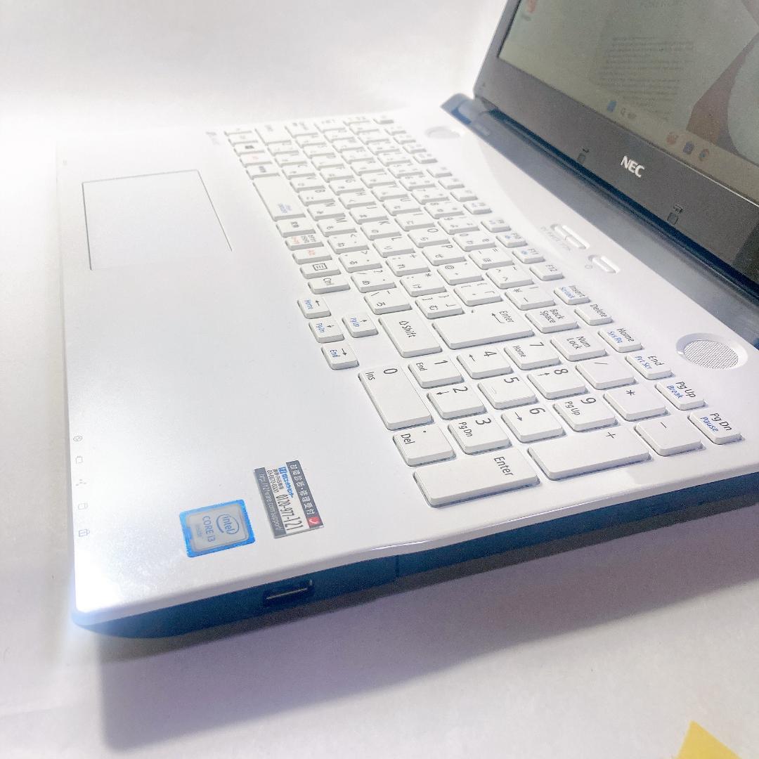 w109✨美品/メモリ16GB 快適/大画面の薄型 /Office付✨ノートPC