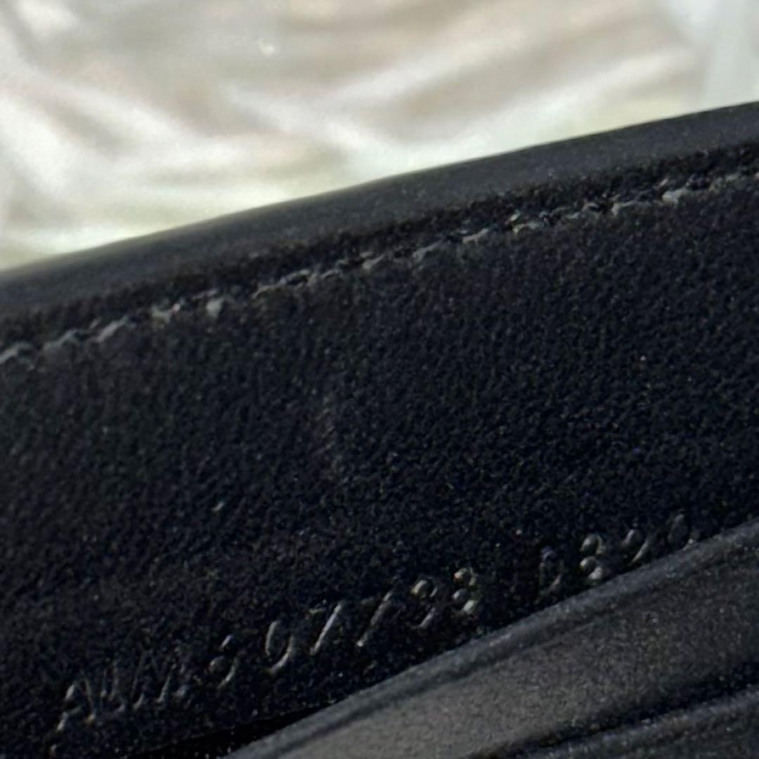 ⭐️新品未使用⭐️　サンローラン　YSL　カサンドラロゴ　クロコ型押　マネークリップ