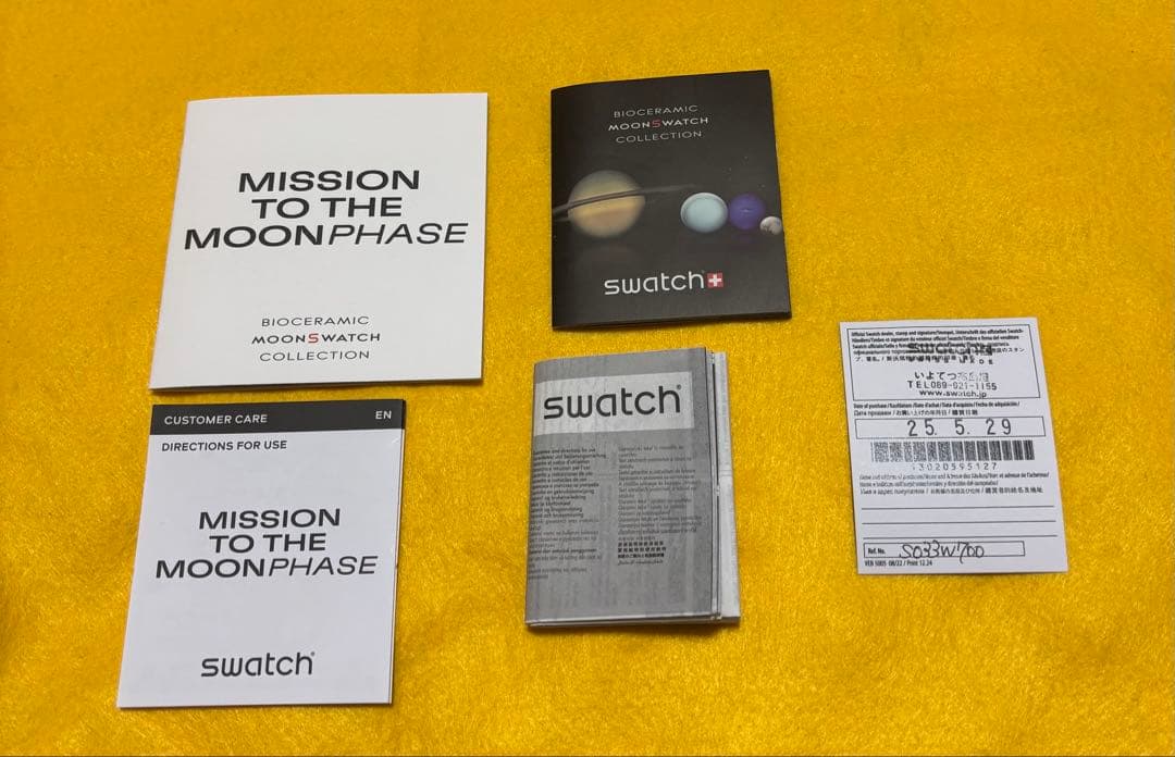 OMEGA x Swatch Speedmaster ホワイト スヌーピー