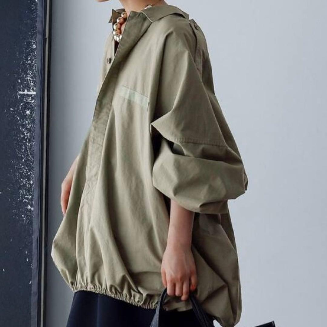 【美品】イルワンエイティ/スリーピングスモック/プルオーバー/ギャザー/バルーン