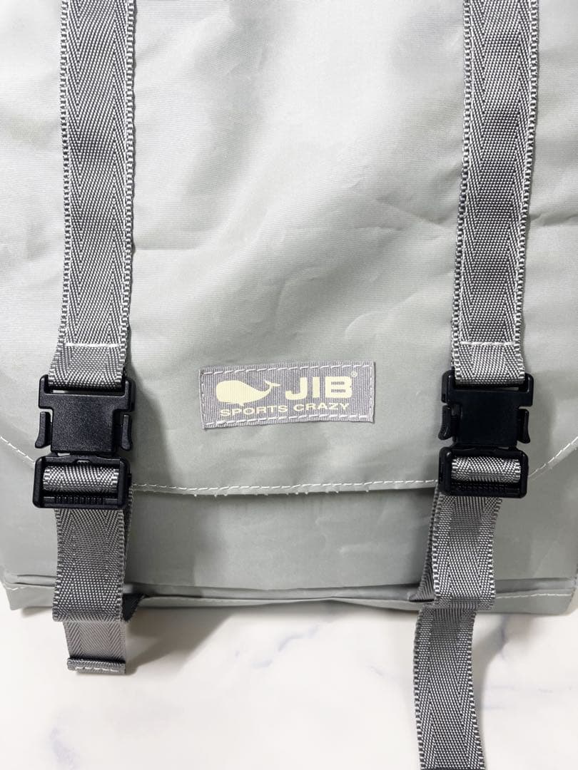 アキコJIB スクエア リュックバッグ セイルクロスバッグ 軽量 クジラ