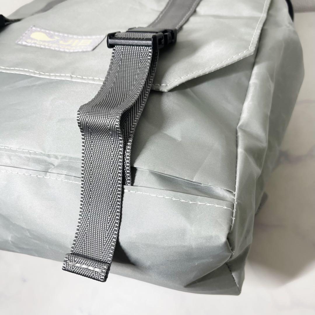 アキコJIB スクエア リュックバッグ セイルクロスバッグ 軽量 クジラ