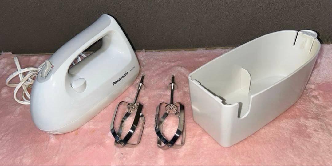 【外箱欠品・展示未使用品】パナソニック ハンドミキサー 泡立て器 MK-H4-W