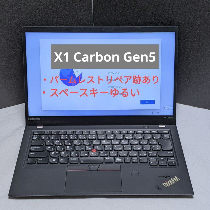 ThinkPad X1 Carbon gen5 (七世 i5/8G/128G)