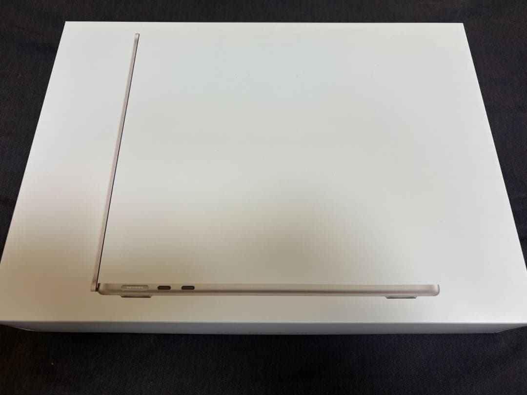 mi※【美品】MacBook Air m2 本体 スターライト 13インチ