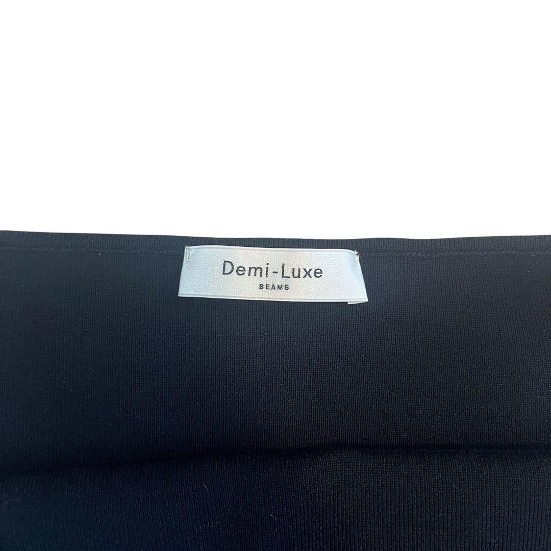 未使用　Demi-Luxe BEAMS ヘルシーニットキャミソール　ブラック
