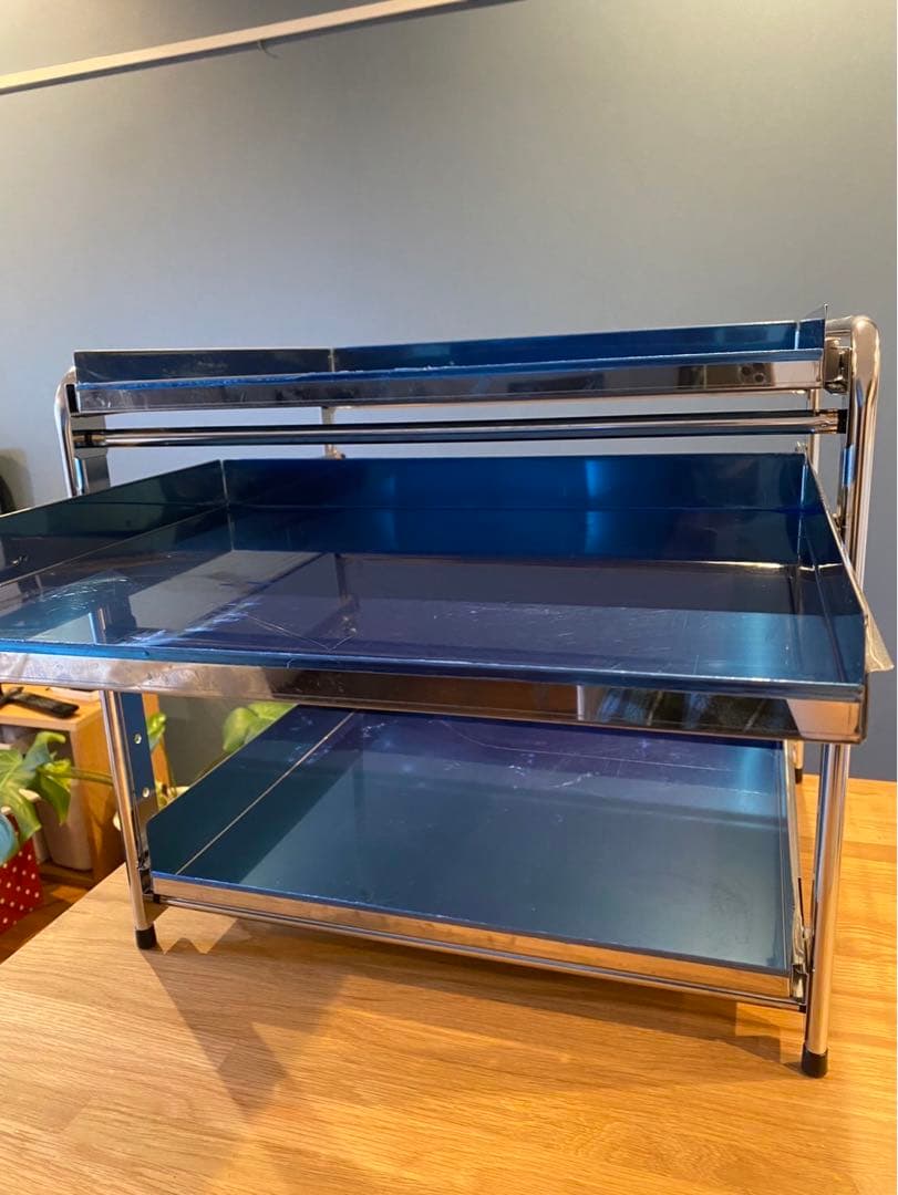 シンク下 収納 スライド ラック 3段 燕三条製　ステンレス