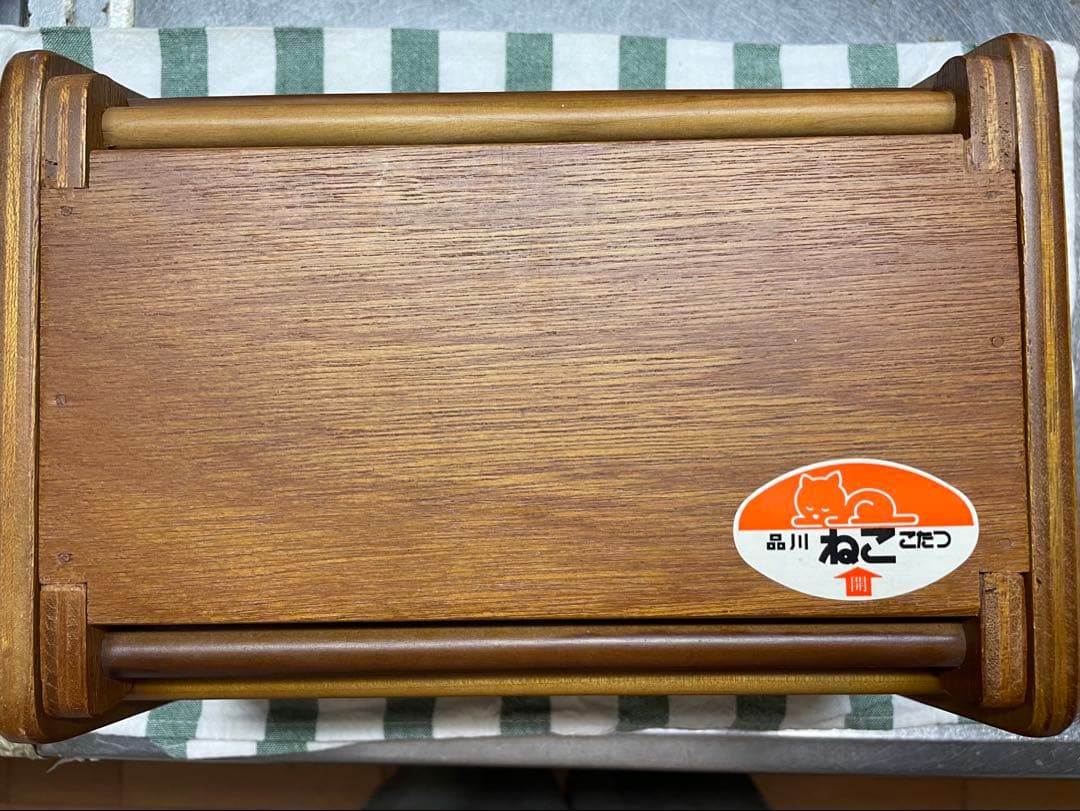 ねこごたつ 木製ボックス型 ブラウン