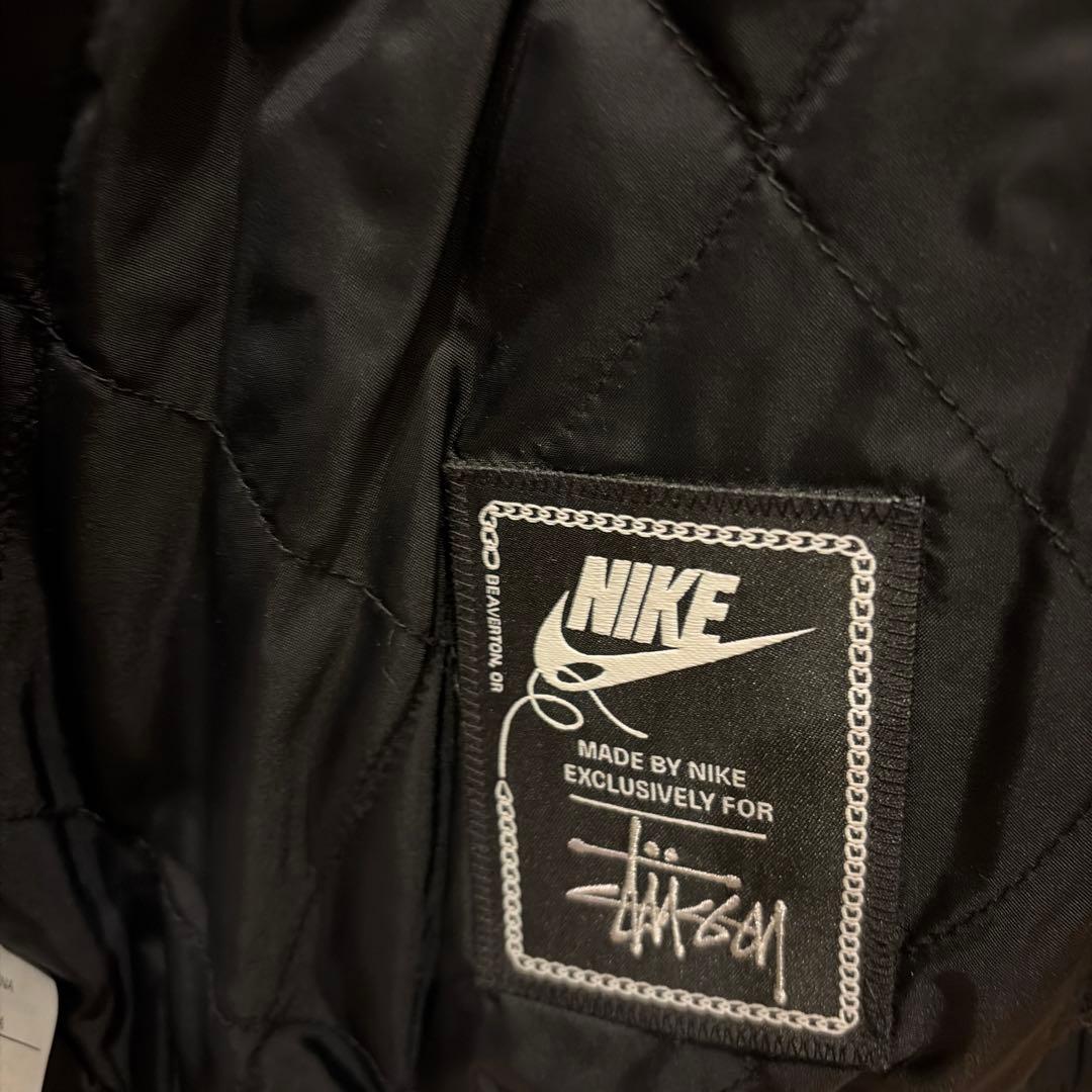 ジャケット・アウター Stussy x Nike Striped Wool Jacket