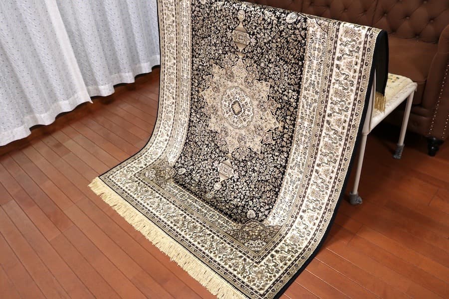 本日のセール！ペルシャ柄絨毯 120×160 新品未使用 カーペット 訳あり