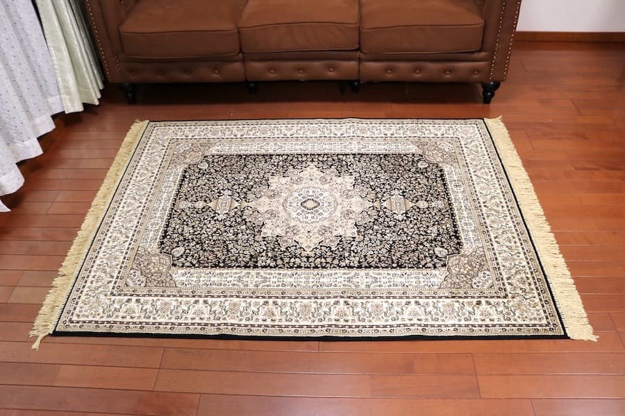 本日のセール！ペルシャ柄絨毯 120×160 新品未使用 カーペット 訳あり