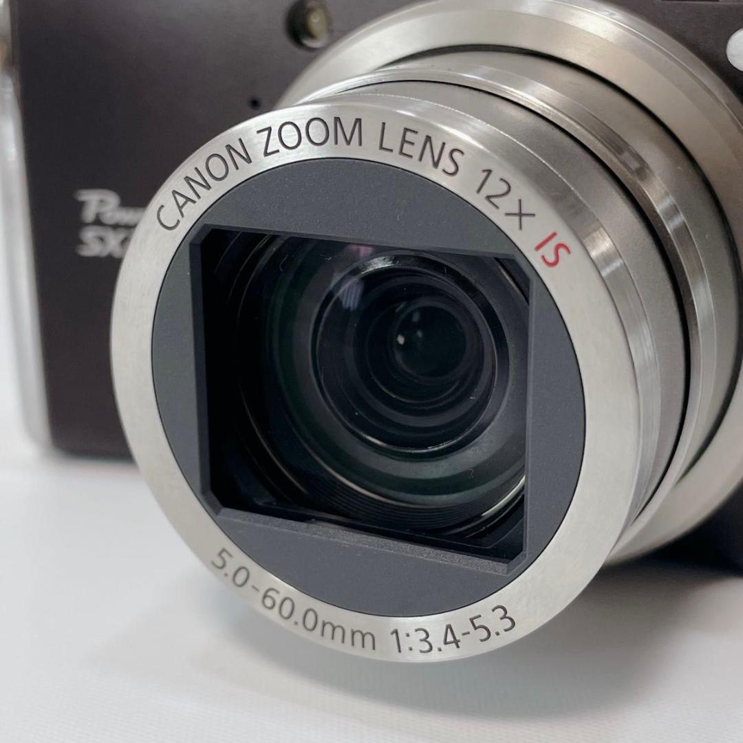 Canon パワーショット SX200 IS ブラック黒 コンデジ 美品