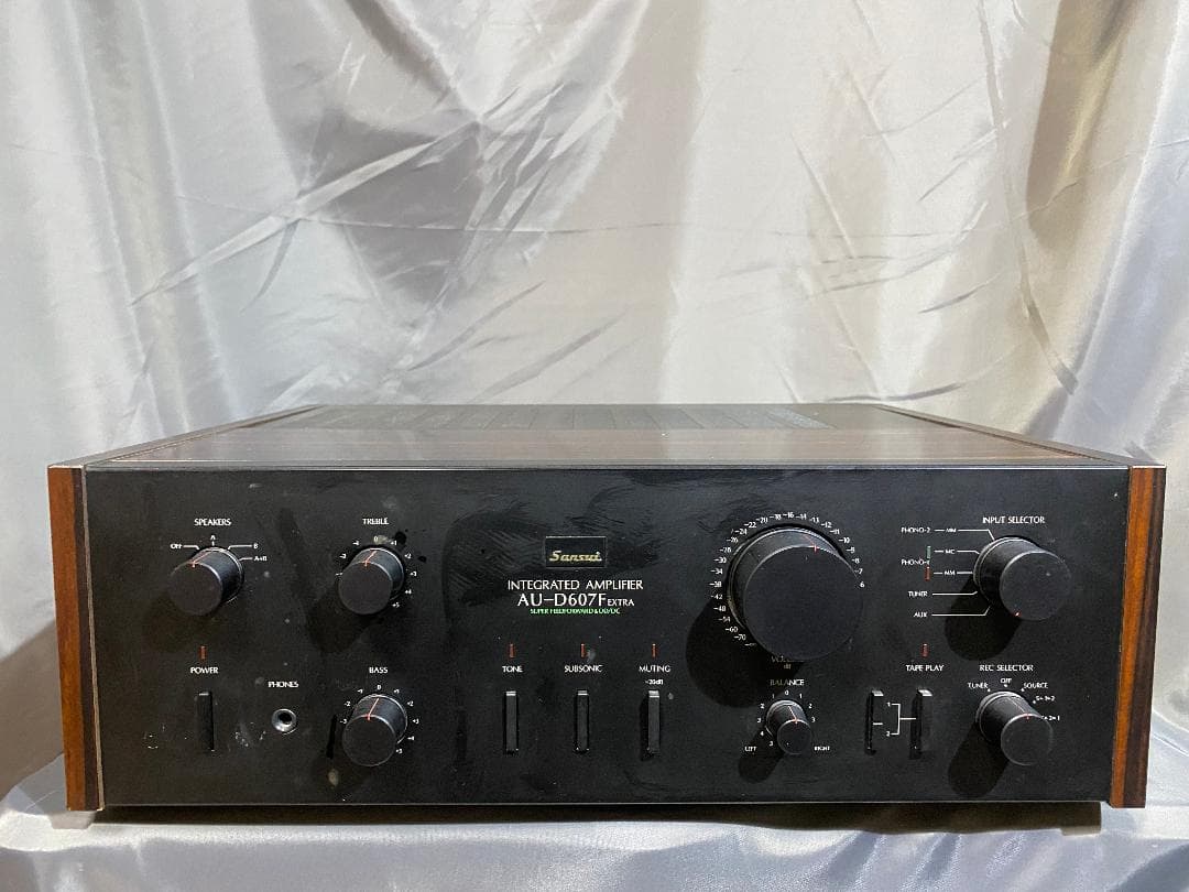 SANSUI インテグレーテッドアンプ AU-D607FE　動作確認済