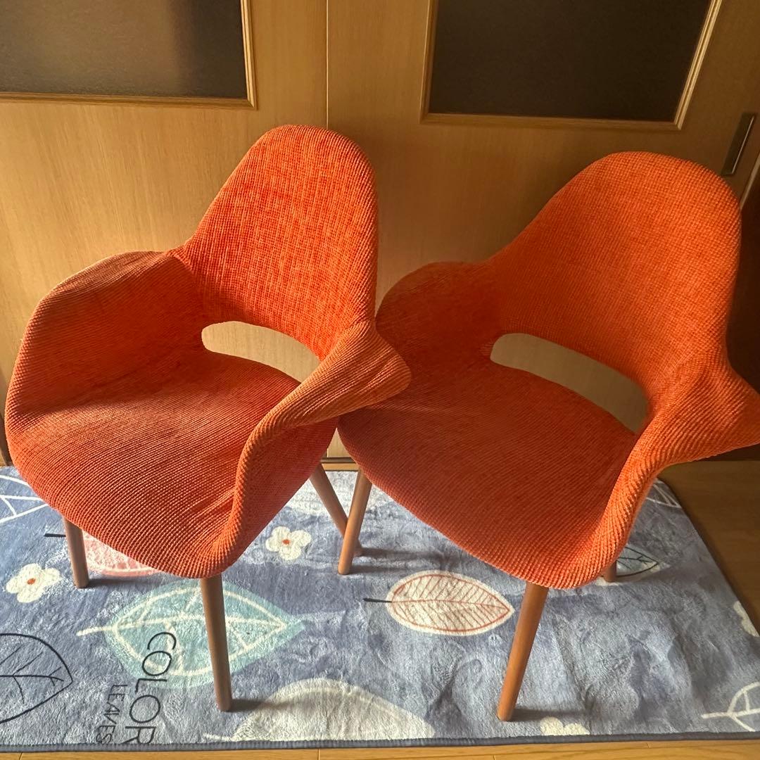 【美品】イームズ イームズチェア オーガニックチェア チェア 椅子 イス
