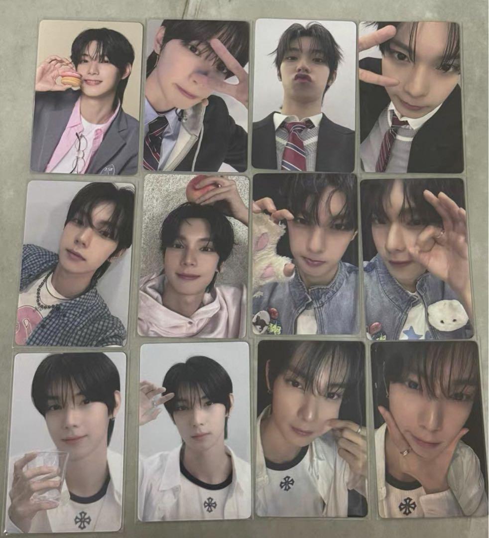 ボイプラ2 リブ 上海 アーカイブ展 1週目 トレカ 四枚セット12枚