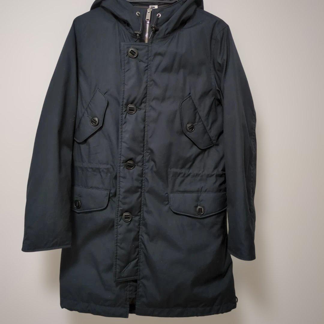 試着のみ　MHL. ネイビー モッズコート インナーダウン