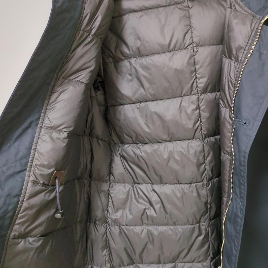 試着のみ　MHL. ネイビー モッズコート インナーダウン