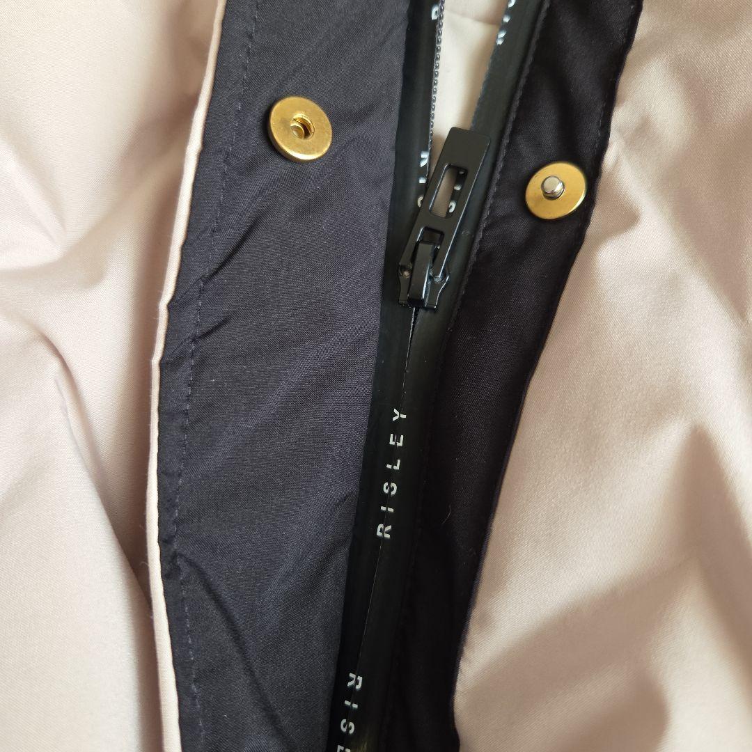 Risley バイカラー マウンテン ダウンジャケット リズレイ