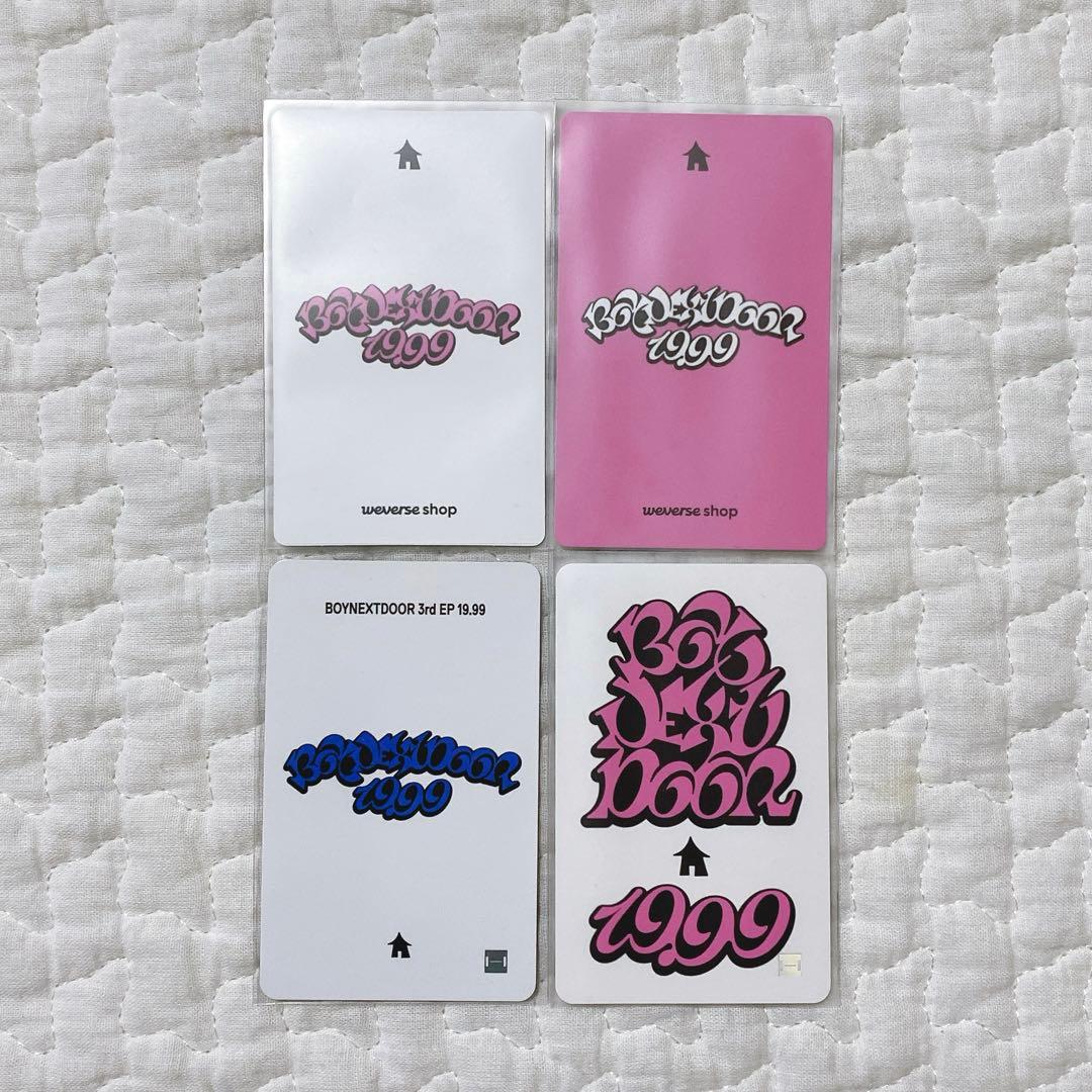 BOYNEXTDOOR ボネクド　ジェヒョン　トレカ