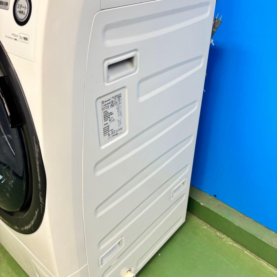 516 SHARP ドラム式洗濯機 乾燥付 7/3.5kg 小型 一人暮らし