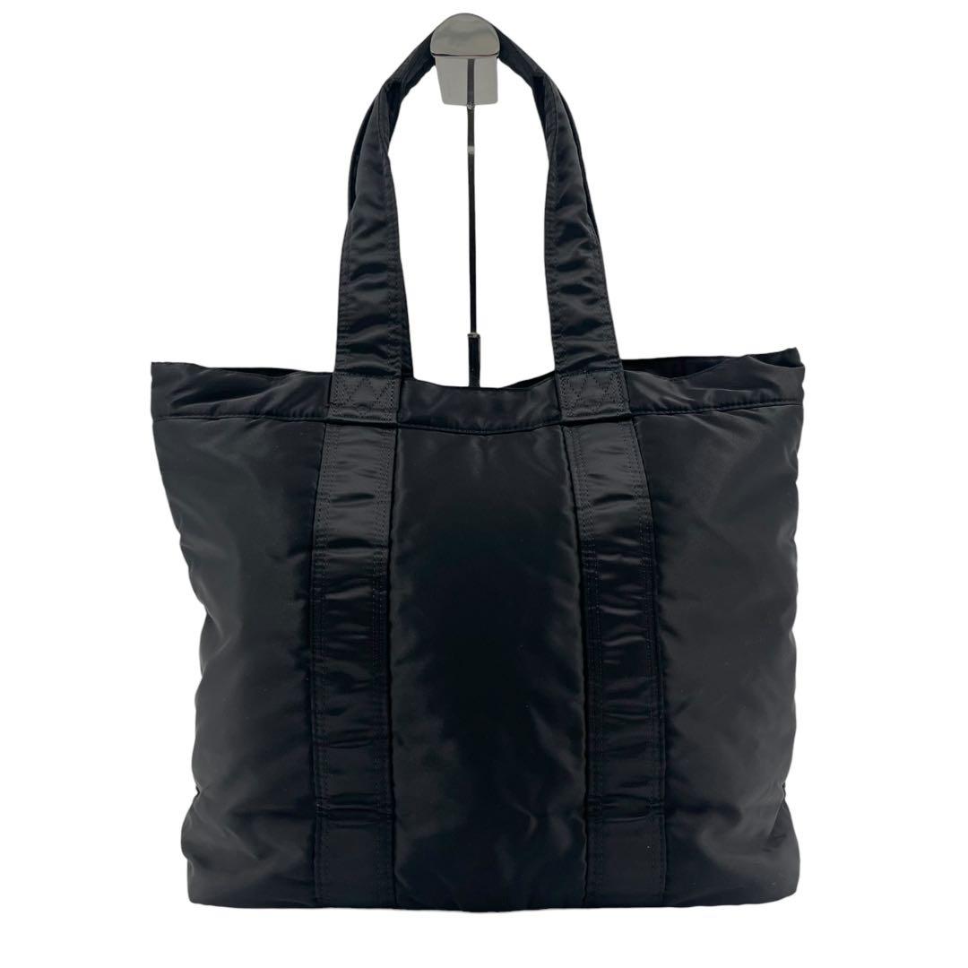 【美品】 ポーター タンカー トートバッグ ブラック ナイロン A4 廃盤モデル