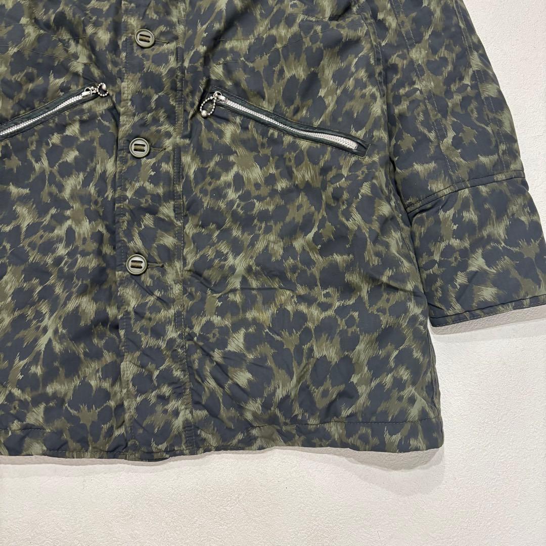 ヒステリックグラマー　プリマロフト レオパード ガール ワッペン 中綿 コート