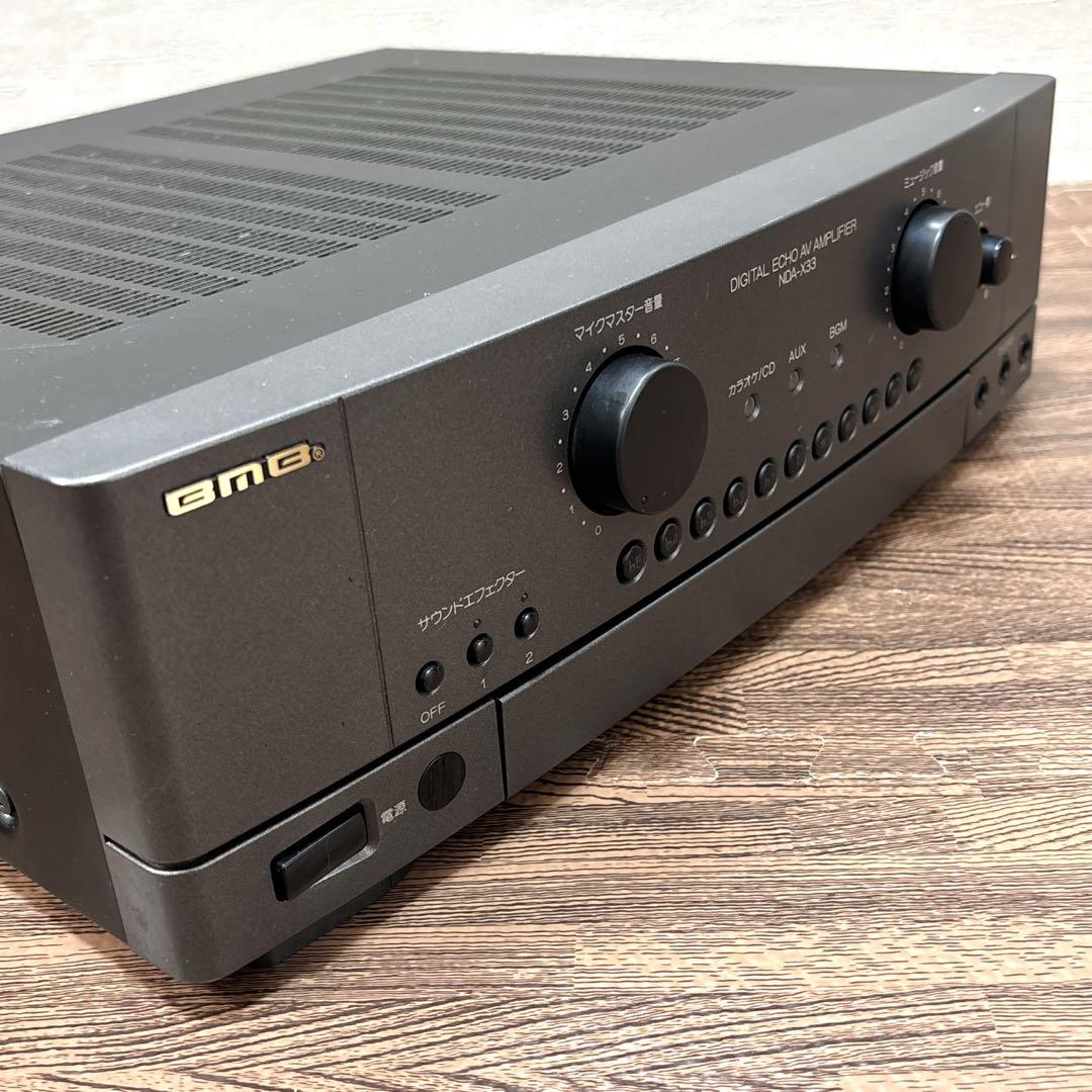 【美品/内部清掃済み】 BMB カラオケ ミキシングアンプ NDA-X33