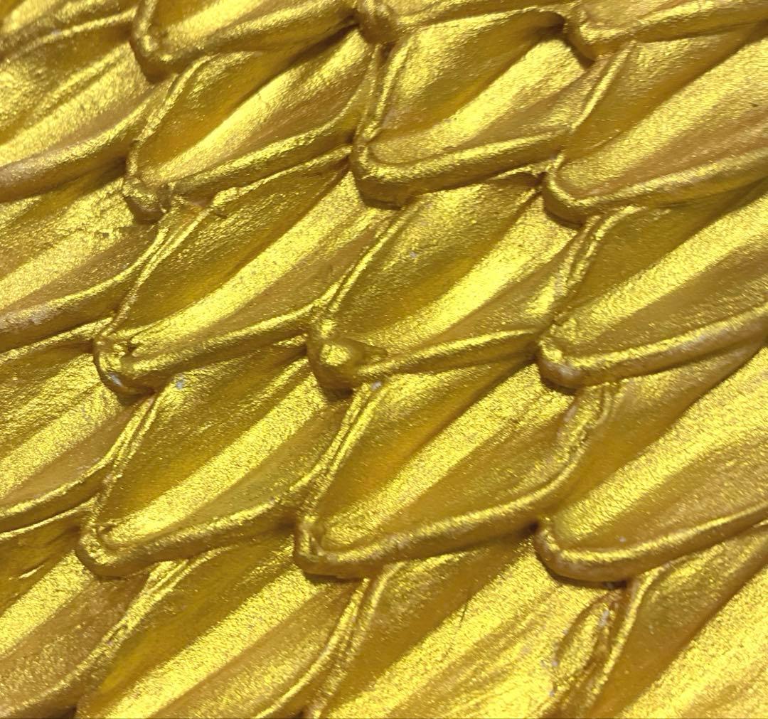 開運絵画　オリジナル　天使の羽根　龍の鱗