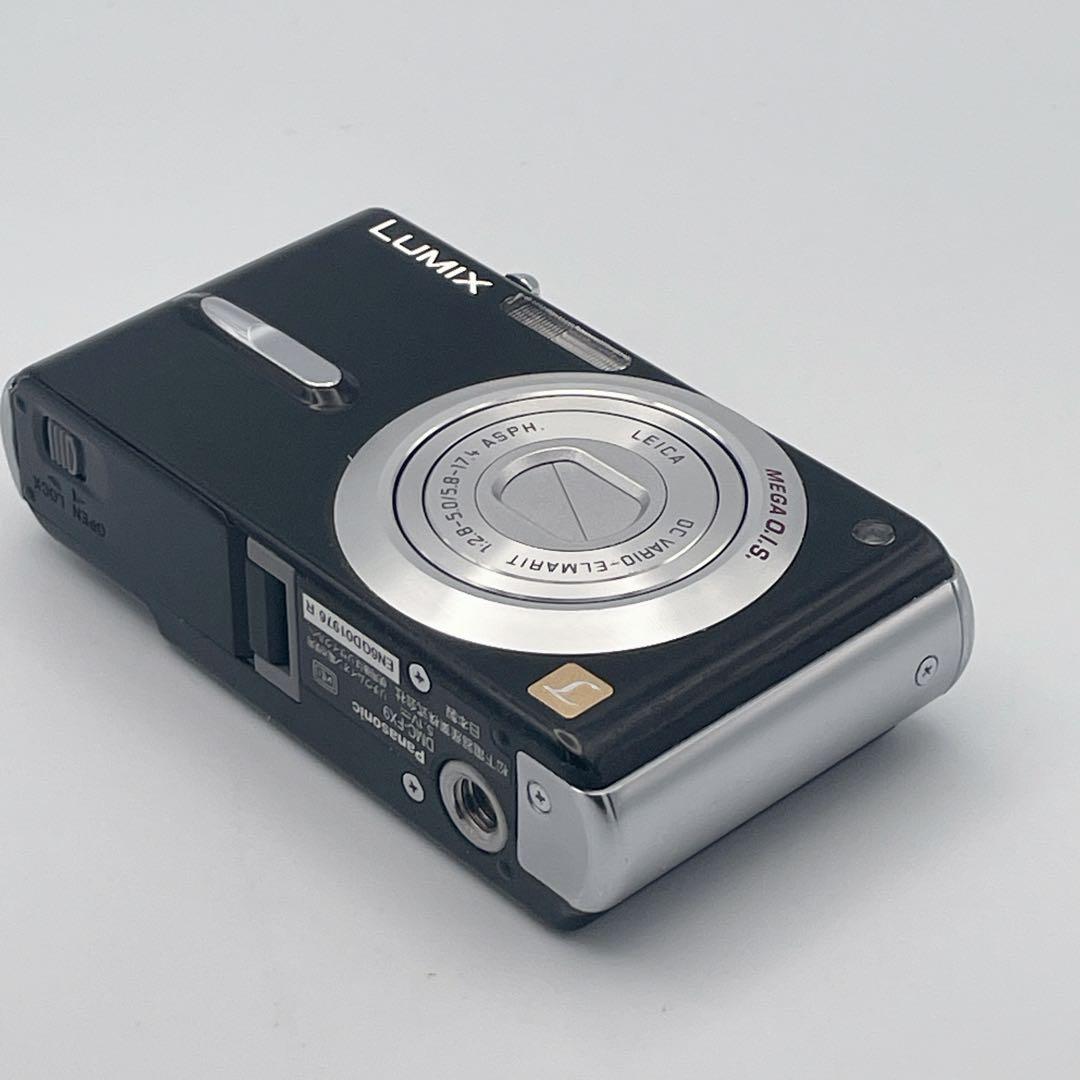 【良品】Panasonic LUMIX DMC-FX9 ブラック ライカレンズ