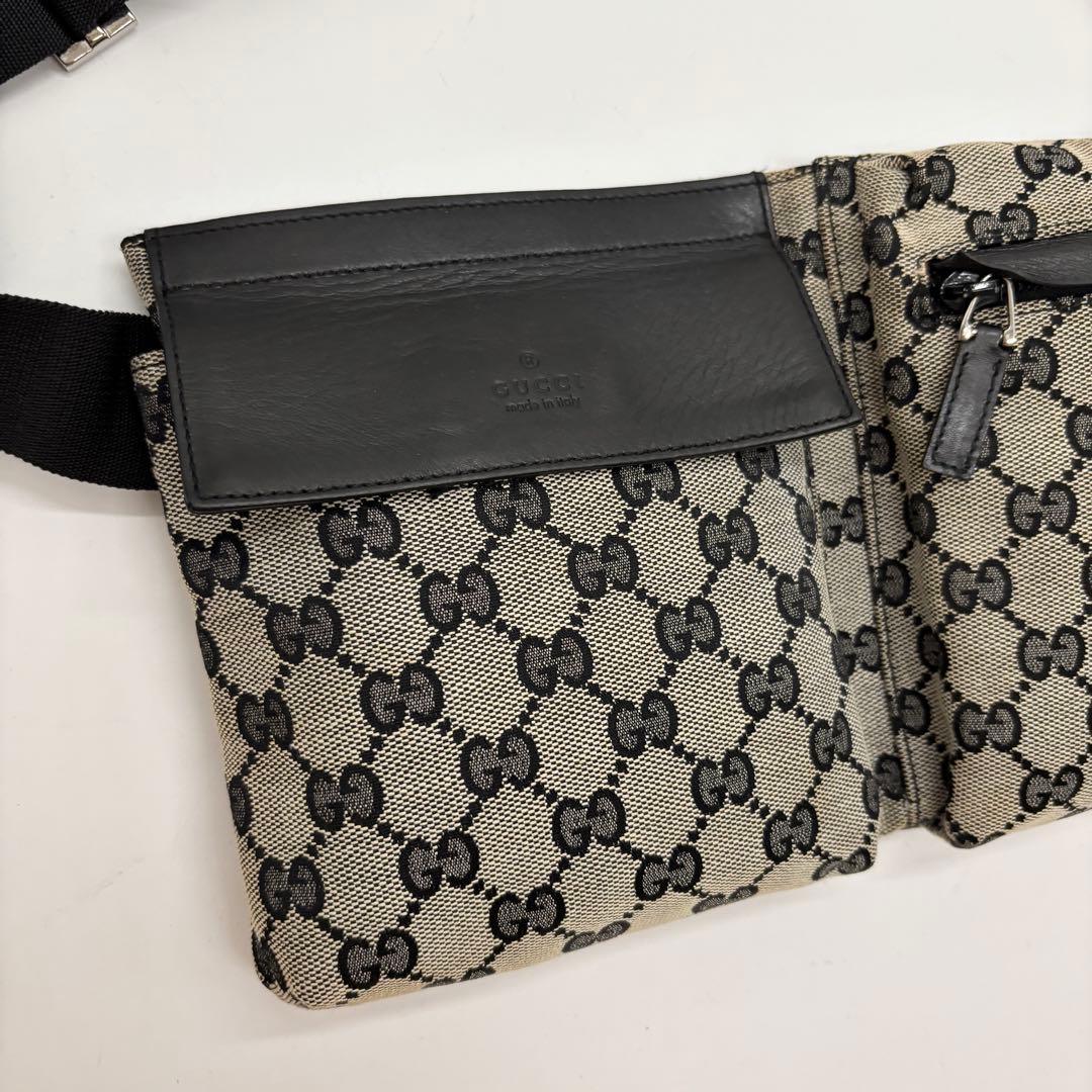 美品 ✨ GUCCI ボディバック ウエストポーチ GG柄