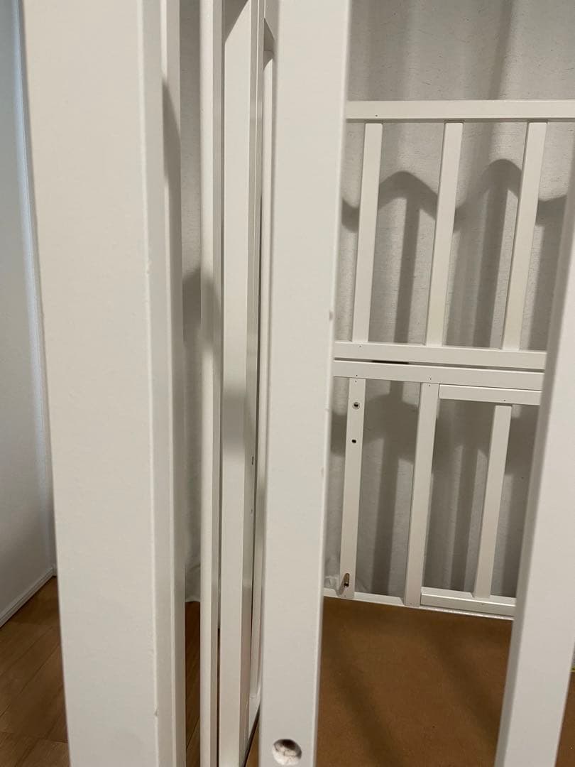 カトージ　折りたたみミニベビーベッド　ハイタイプ