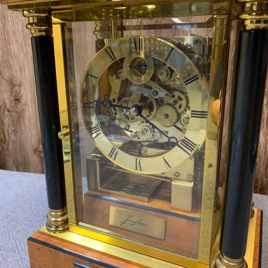 I463\" 現状品 JUNGHANS ユンハンス 置き時計音出し未確認