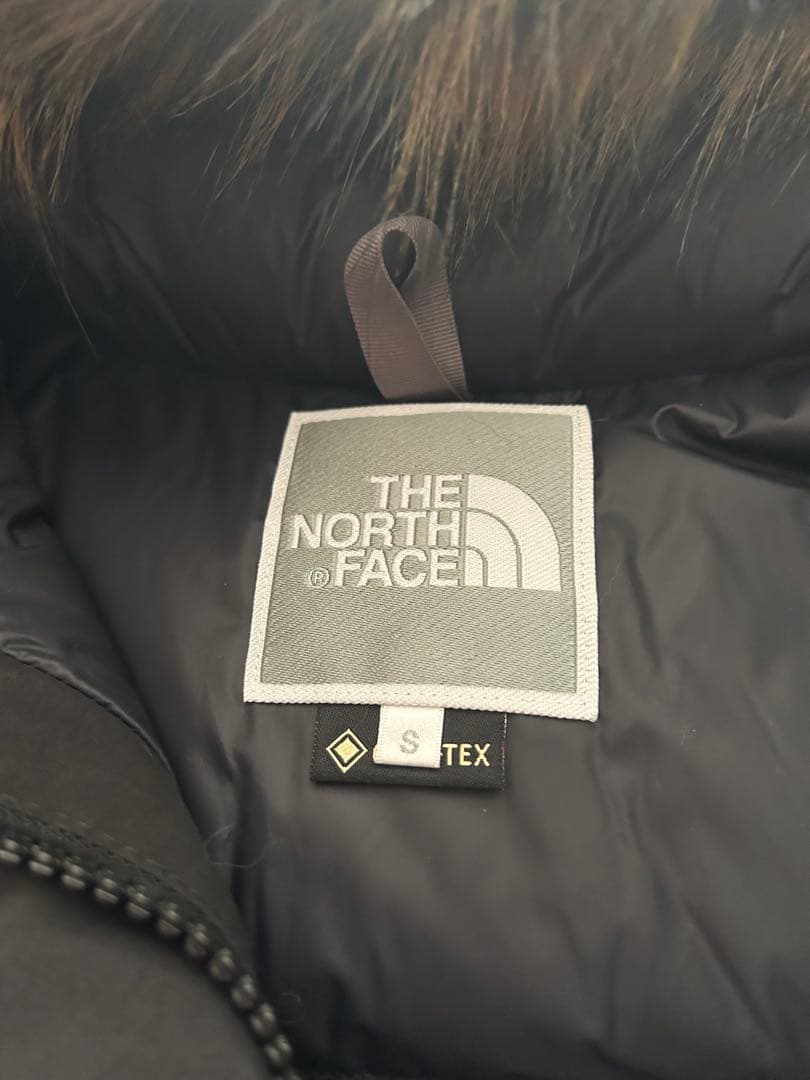 THE NORTH FACE ブラックダウンジャケット ゴアテックス