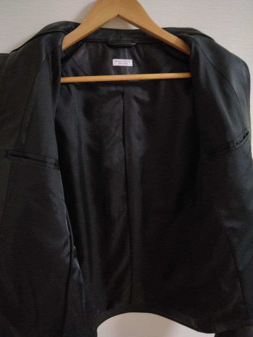 BEAUTY&YOUTH UNITED ARROWS　シープレザージャケット