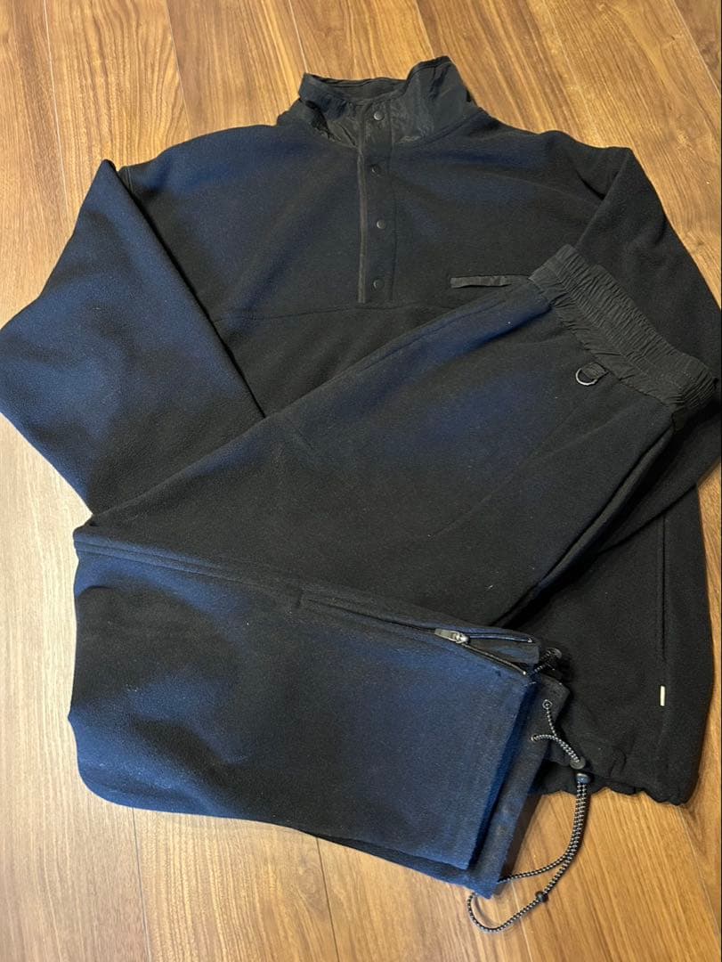 OVY フリース プルオーバー ジャケット パンツ セット アップ L