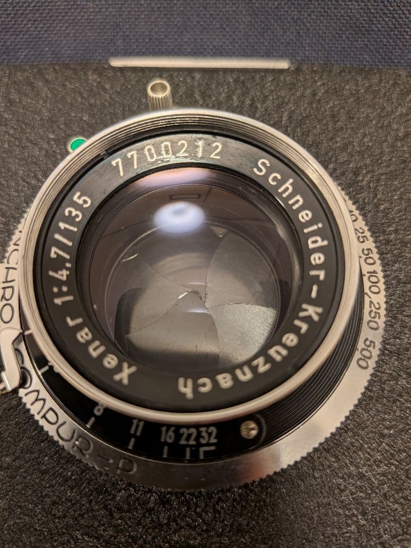 フィルムカメラ Schneider-Kreuznach Xenar 135mm f/4.7