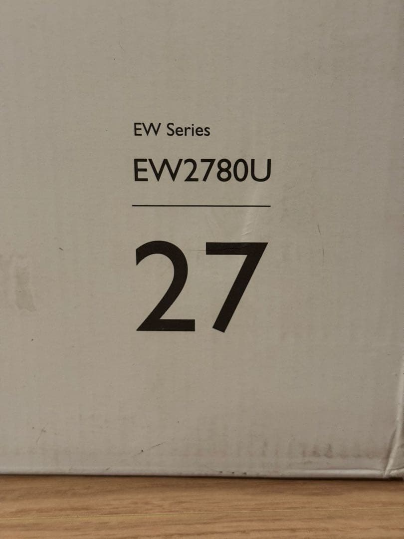 BenQ EW2780U （27インチ IPS 4K HDR10対応)