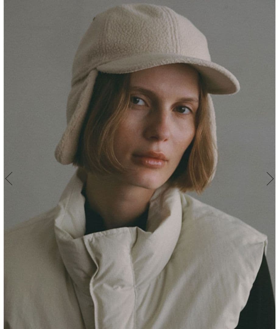 Marmot×ETRE TOKYO ボアフリースキャップ